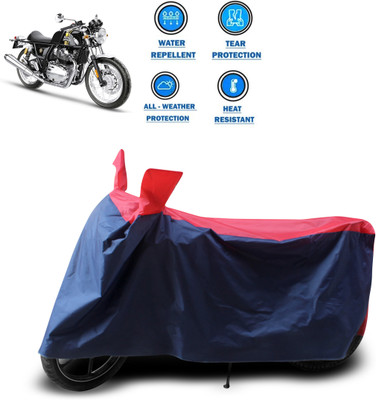 CODOKI Two Wheeler Cover for Royal Enfield(Continental GT 650, Red)