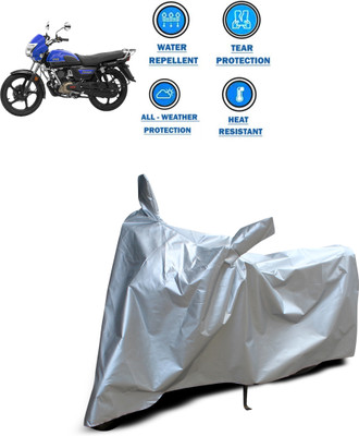 CODOKI Two Wheeler Cover for TVS(Radeon, Silver)
