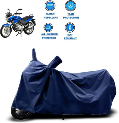 CODOKI Two Wheeler Cover for Bajaj(Discover 135, Blue)