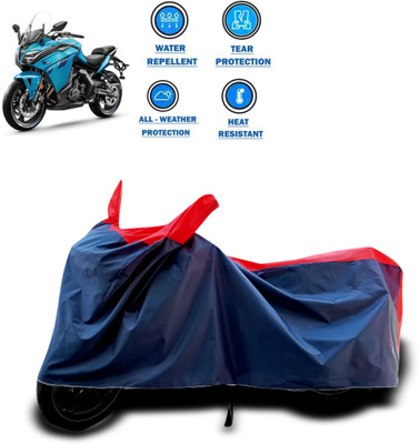CODOKI Two Wheeler Cover for CFMoto(650GT, Red)