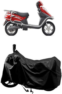 SUGASHRI Waterproof Two Wheeler Cover for Hero(Electric Cruz, Black)