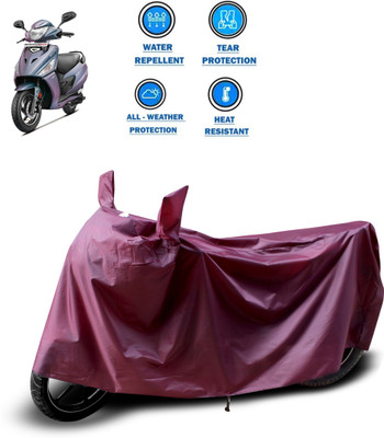 CODOKI Waterproof Two Wheeler Cover for Hero(MotoCorp Maestro Edge 125, Maroon)