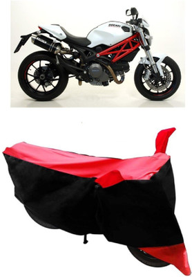SK AUTO Two Wheeler Cover for Ducati(Monster 796 S2R, Red)