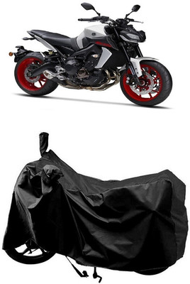 SUGASHRI Waterproof Two Wheeler Cover for Yamaha(MT-09, Black)