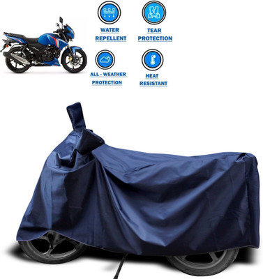 CODOKI Two Wheeler Cover for TVS(Apache RTR 180, Blue)