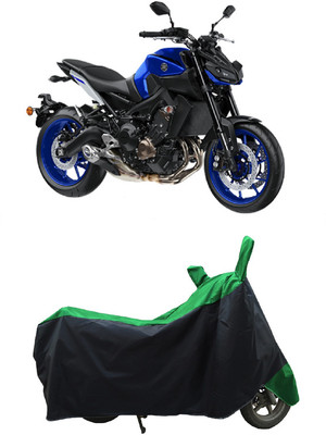 Coxtor Waterproof Two Wheeler Cover for Yamaha(MT-09, Green)