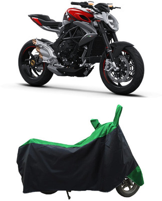 Coxtor Waterproof Two Wheeler Cover for MV Agusta(Brutale, Green)