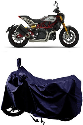 SUGASHRI Waterproof Two Wheeler Cover for Indian(FTR 1200, Blue)