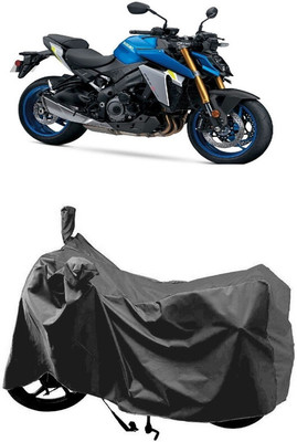 SUGASHRI Waterproof Two Wheeler Cover for Suzuki(GSX S1000, Grey)