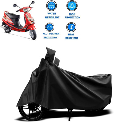 CODOKI Two Wheeler Cover for Mahindra(Duro 125, Black)