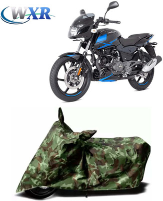 WXR Waterproof Two Wheeler Cover for Bajaj(Pulsar 150, Green)