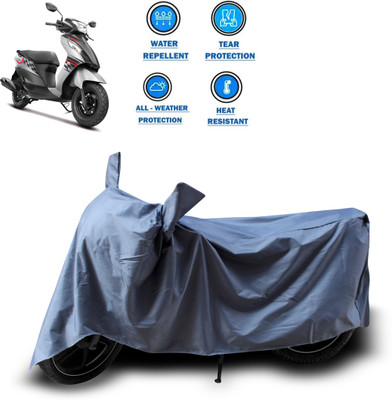CODOKI Two Wheeler Cover for Suzuki(Let's, Grey)