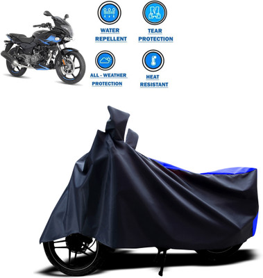 CODOKI Two Wheeler Cover for Bajaj(Pulsar 220F, Blue)