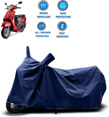 CODOKI Two Wheeler Cover for Indus(Yo EXL, Blue)