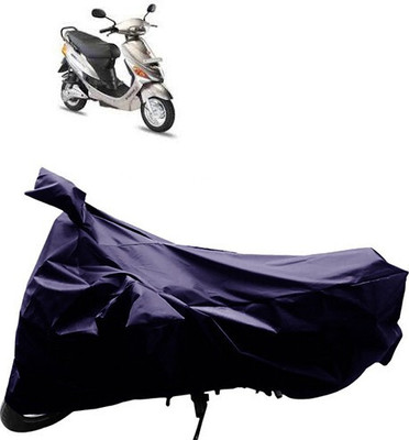SK AUTO Two Wheeler Cover for Hero(E Sprint, Blue)