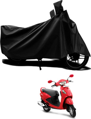 SK AUTO Two Wheeler Cover for Hero(Pleasure, Black)