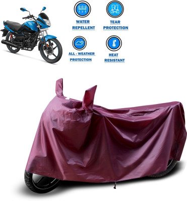 CODOKI Waterproof Two Wheeler Cover for Hero(MotoCorp Splendor iSmart, Maroon)