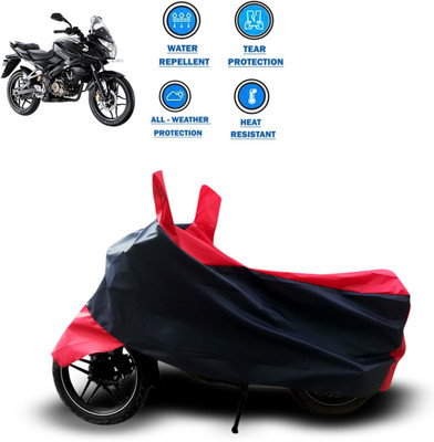 CODOKI Two Wheeler Cover for Bajaj(Pulsar AS 150, Red)