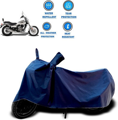 PAGORA Two Wheeler Cover for Bajaj(Avenger Street 220, Blue)