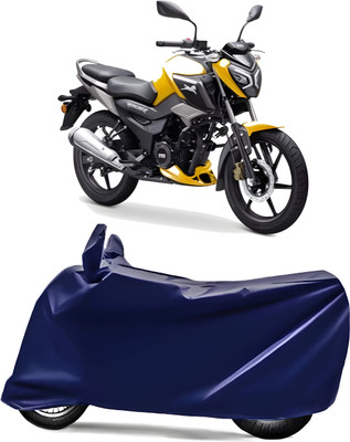 SK AUTO Waterproof Two Wheeler Cover for TVS, Universal For Bike(Raider, Blue)