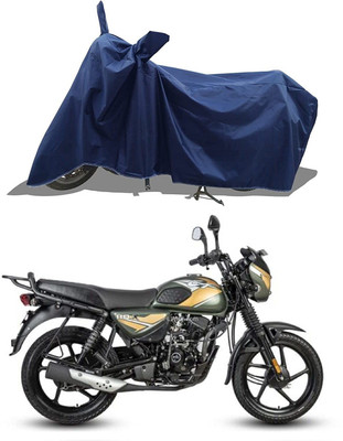 SK AUTO Two Wheeler Cover for Bajaj(Blue)