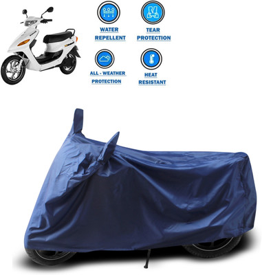 PAGORA Two Wheeler Cover for Indus(Yo Electron, Blue)