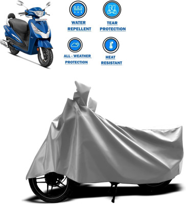 CODOKI Two Wheeler Cover for Hero(MotoCorp Destini 125, Silver)