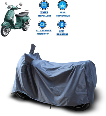 CODOKI Waterproof Two Wheeler Cover for Piaggio(Vespa VXL 150, Grey)