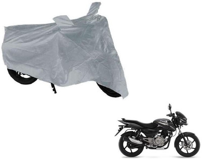 SK AUTO Waterproof Two Wheeler Cover for Bajaj(Pulsar 150 DTS-i, Silver)