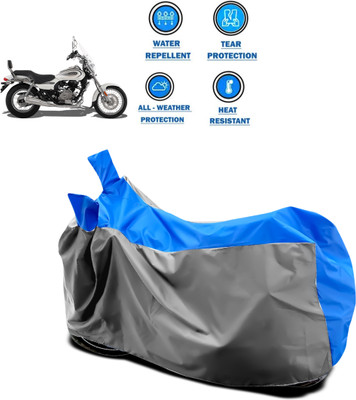 CODOKI Two Wheeler Cover for Bajaj(Avenger Street 220, Grey)