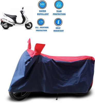 CODOKI Two Wheeler Cover for Mahindra(Duro, Red)