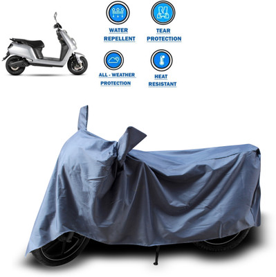 GOSHIV-car and bike accessories Two Wheeler Cover for Universal For Bike(Grey)