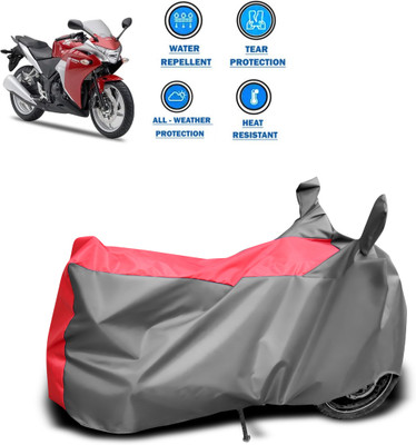 CODOKI Two Wheeler Cover for Honda(CBR 150R, Grey)