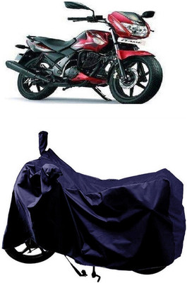SUGASHRI Waterproof Two Wheeler Cover for TVS(Flame DS 125, Blue)