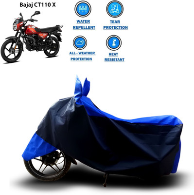 CODOKI Two Wheeler Cover for Bajaj(Blue)