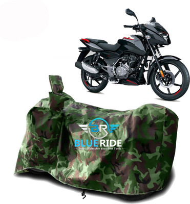 BLORIDE Two Wheeler Cover for Bajaj(Pulsar, Green)