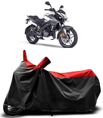 SK AUTO Two Wheeler Cover for Bajaj(Pulsar NS-160 BS6, Red, Black)