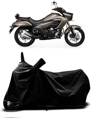 MMSSTAR Waterproof Two Wheeler Cover for Suzuki(Intruder BS6, Black)