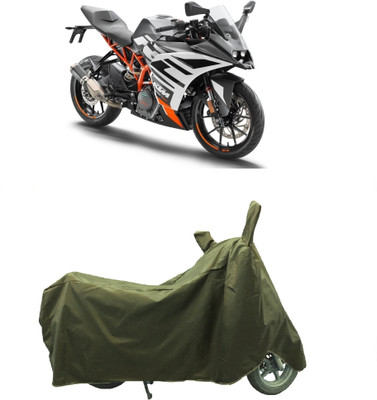 Coxtor Waterproof Two Wheeler Cover for KTM(RC 390 BS6, Gold)