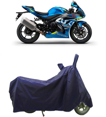 Coxtor Waterproof Two Wheeler Cover for Suzuki(GSX R1000, Blue)