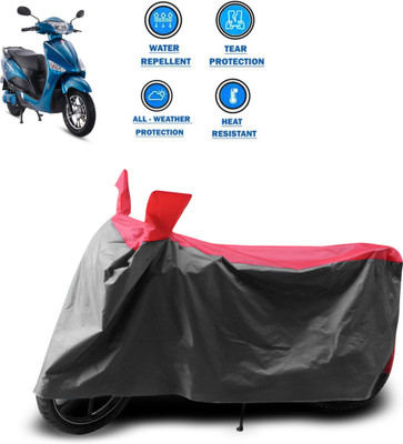CODOKI Two Wheeler Cover for Hero(Electric Optima, Grey)