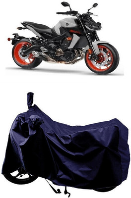 SUGASHRI Waterproof Two Wheeler Cover for Yamaha(MT 09 BS6, Blue)