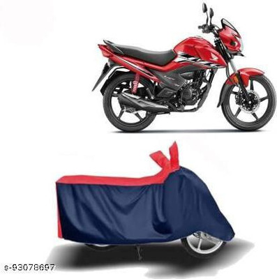 SK AUTO Two Wheeler Cover for Honda(Livo, Red, Blue)
