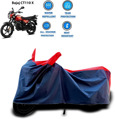 PAGORA Two Wheeler Cover for Bajaj(Red)