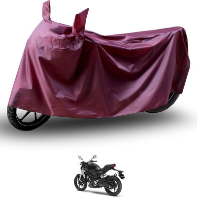 SK AUTO Two Wheeler Cover for Honda(CB300R, Maroon)