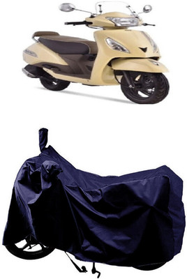 SUGASHRI Waterproof Two Wheeler Cover for TVS(Jupiter classic, Blue)