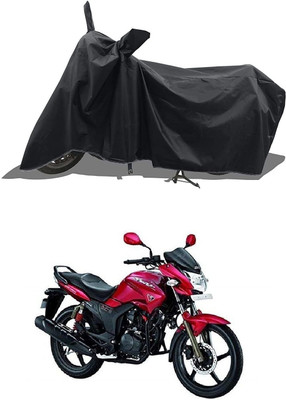 SK AUTO Two Wheeler Cover for Hero(Hunk, Black)