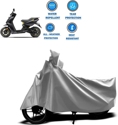 CODOKI Two Wheeler Cover for Ather(450, Silver)