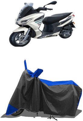 SUGASHRI Waterproof Two Wheeler Cover for Aprilia(SXR 160, Blue, Black)