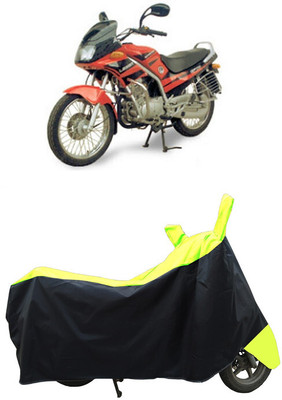 Coxtor Waterproof Two Wheeler Cover for Kinetic(GF Lazer, Yellow)